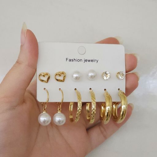 گوشواره Fashion Jewelry کد 1523 - خرید آنلاین از گالری آداس